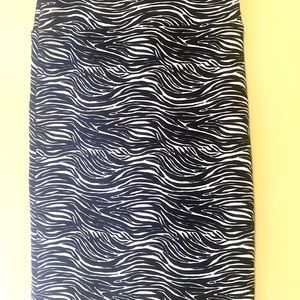LuLaroe Cassie Zebra print Small